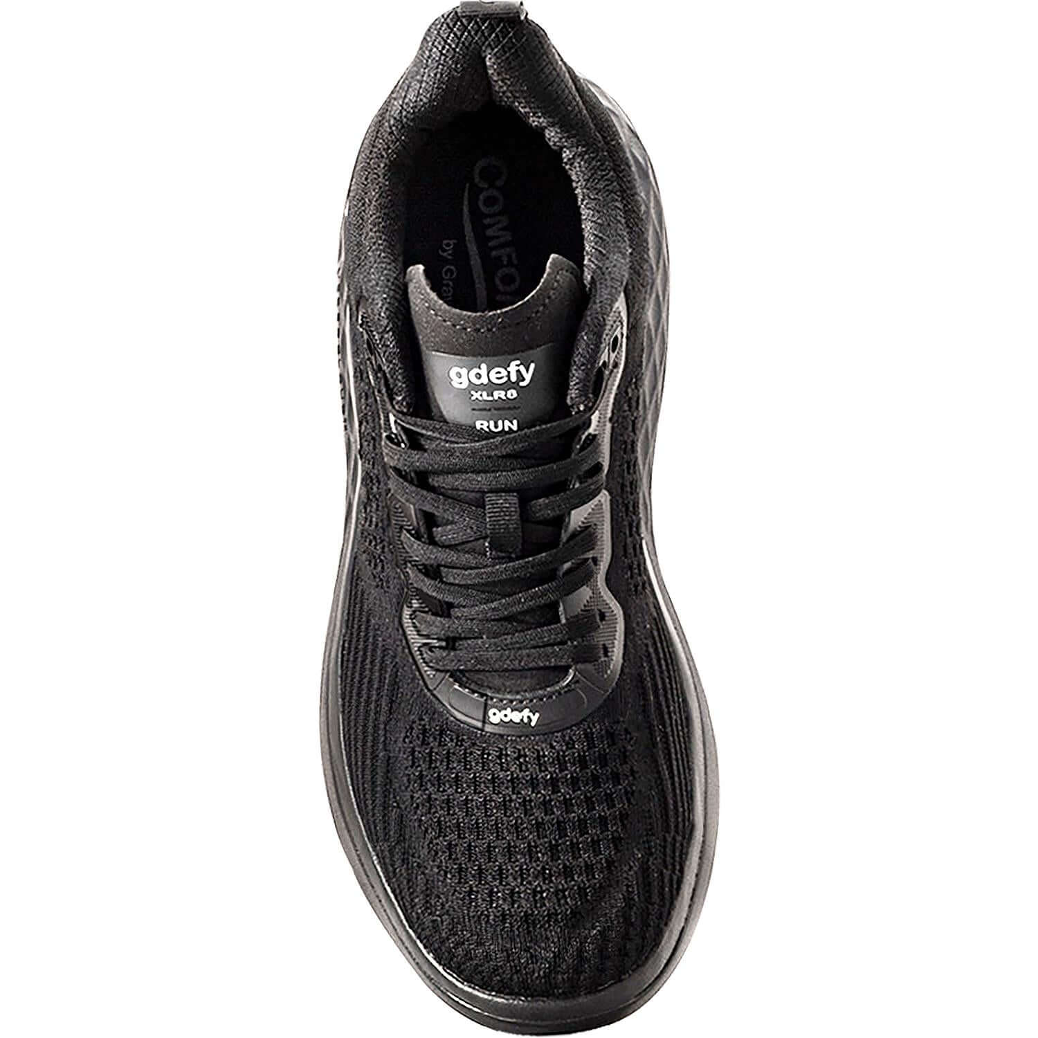 Women's Gravity Defyer G-Defy XLR8 Black Wool Knit