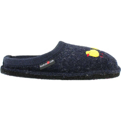 Women's Haflinger Gallina Captains Blue Boiled Wool