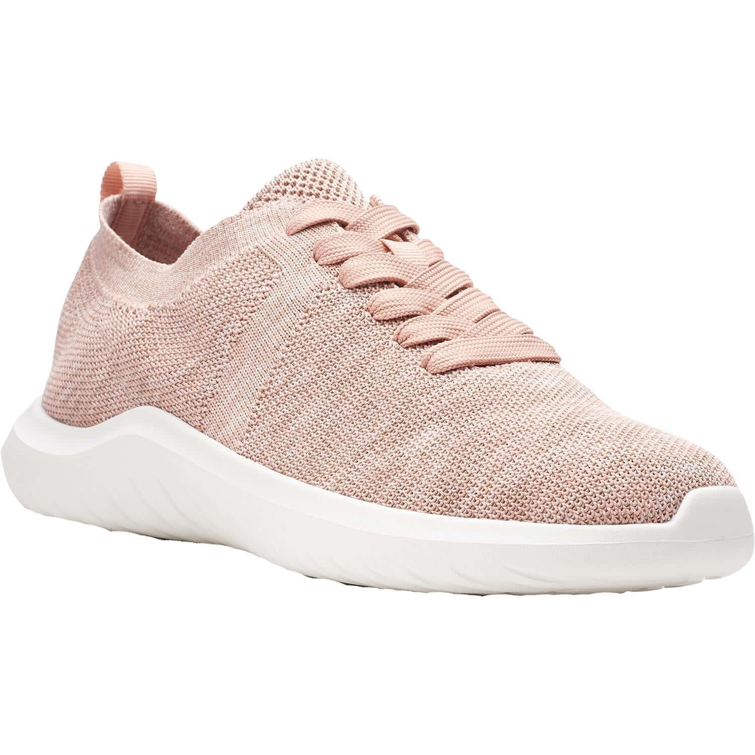 Women's Clarks Cloudsteppers Nova Glint Light Pink Knit Fabric