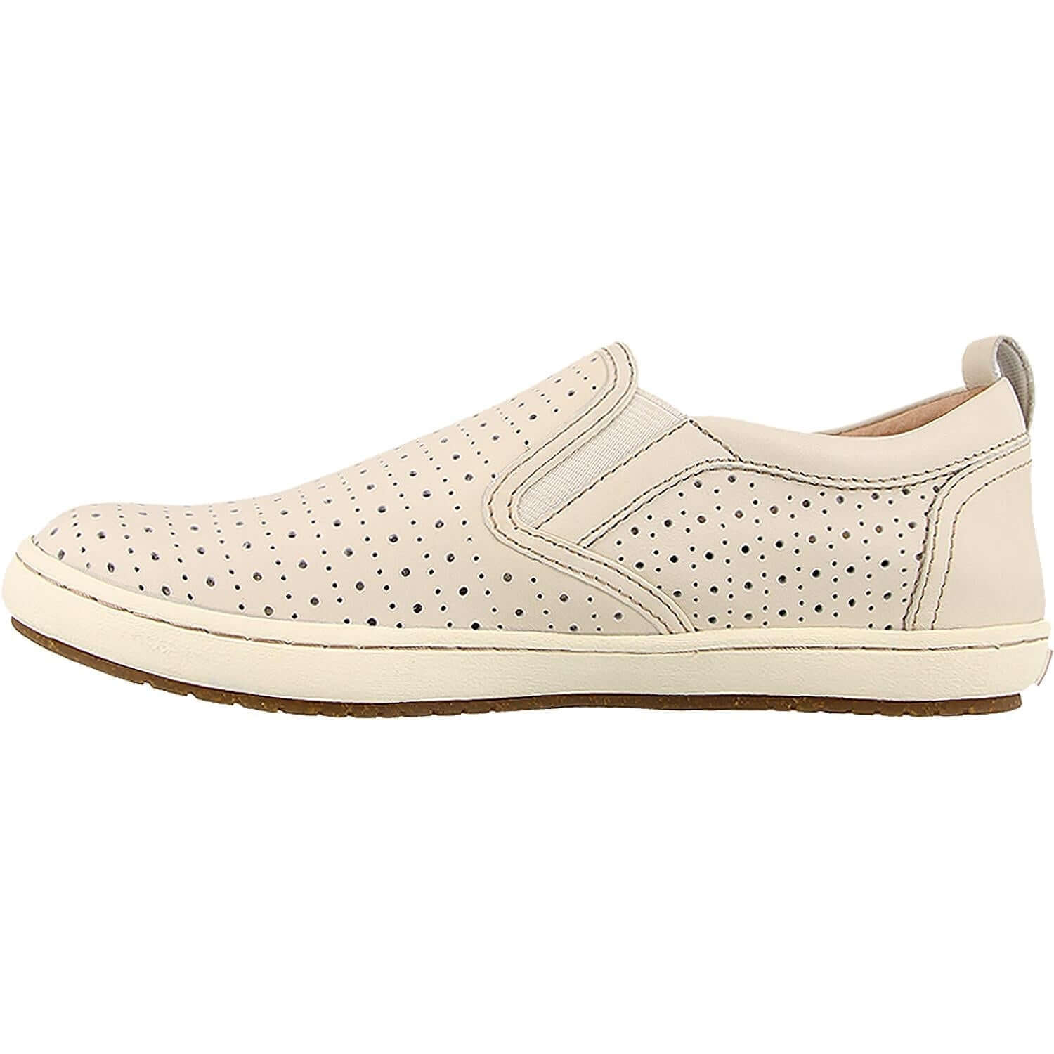 Women's Taos Court Off White Leather