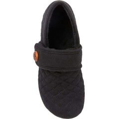 Women's Vionic Jackie Slippers Black Flannel