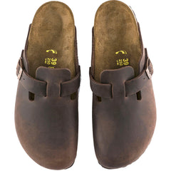 Unisex Birkenstock Boston Habana Oiled Leather