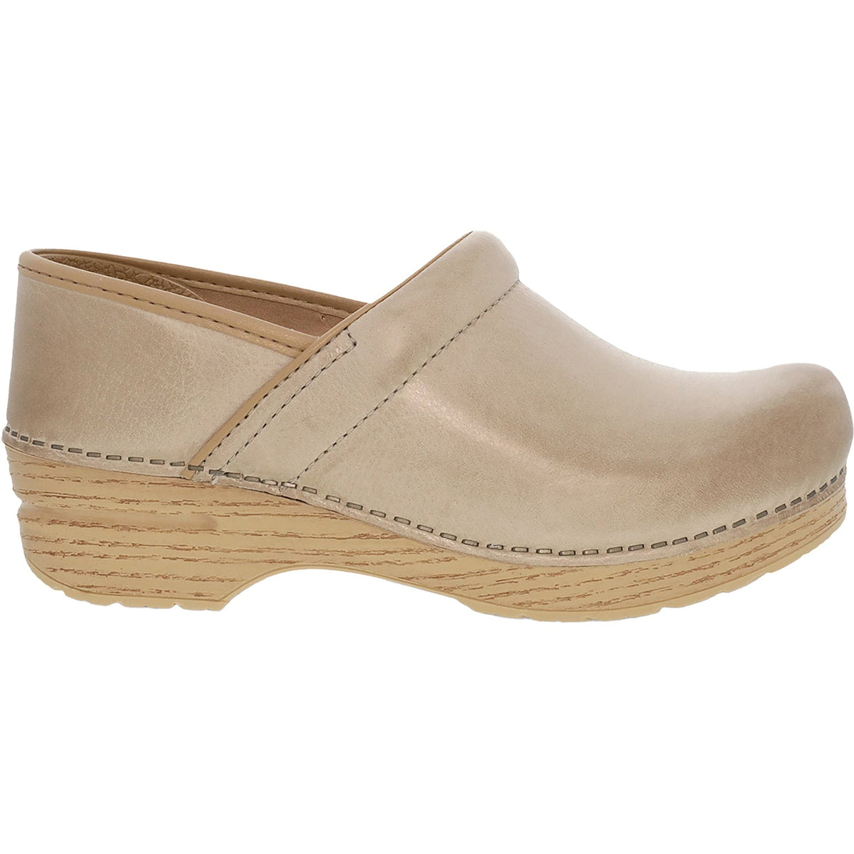 Women's Dansko Professional Clog Sand Milled Burnished Leather