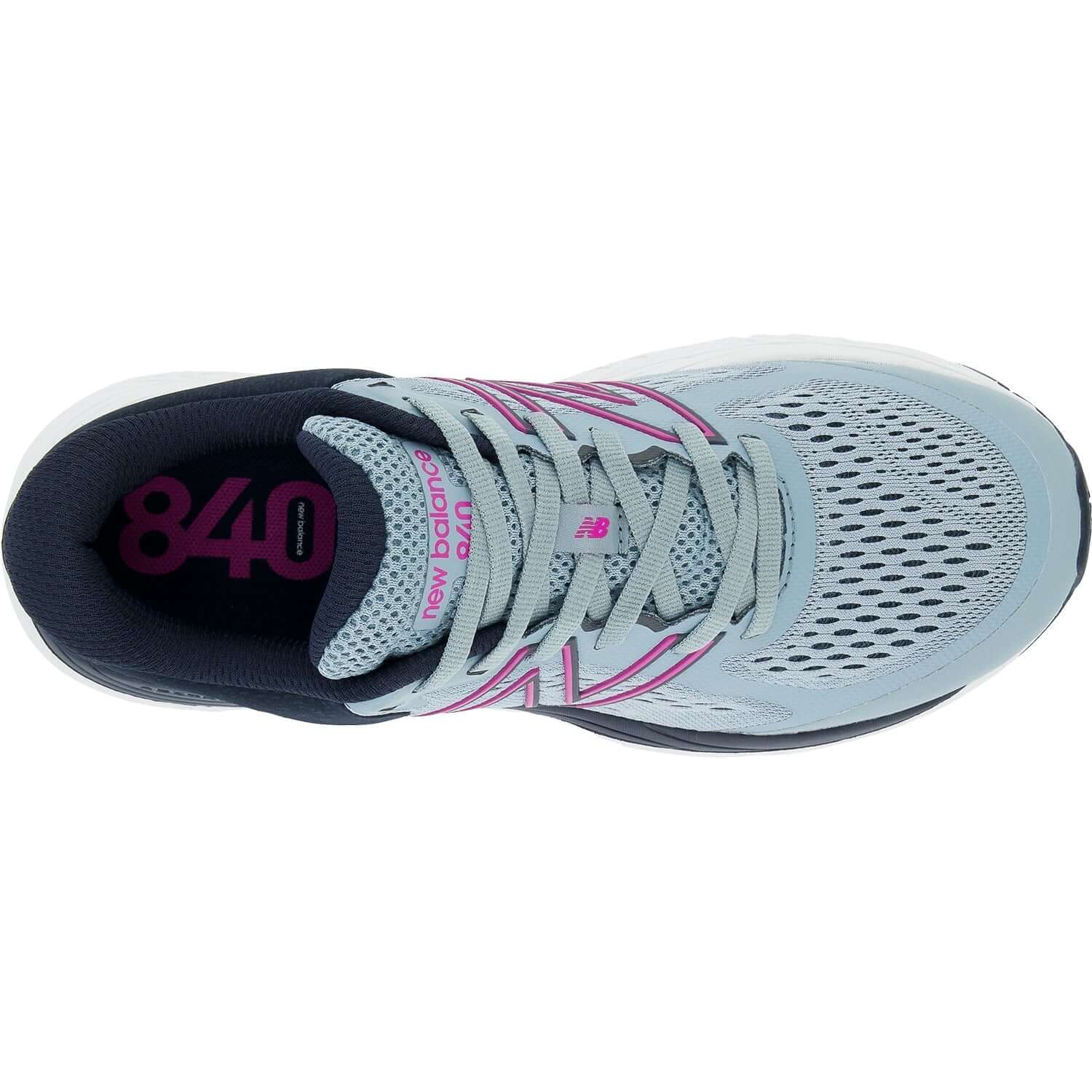 Women's New Balance W840CM5 Cyclone/Eclipse/Magenta Pop Synthetic/Mesh