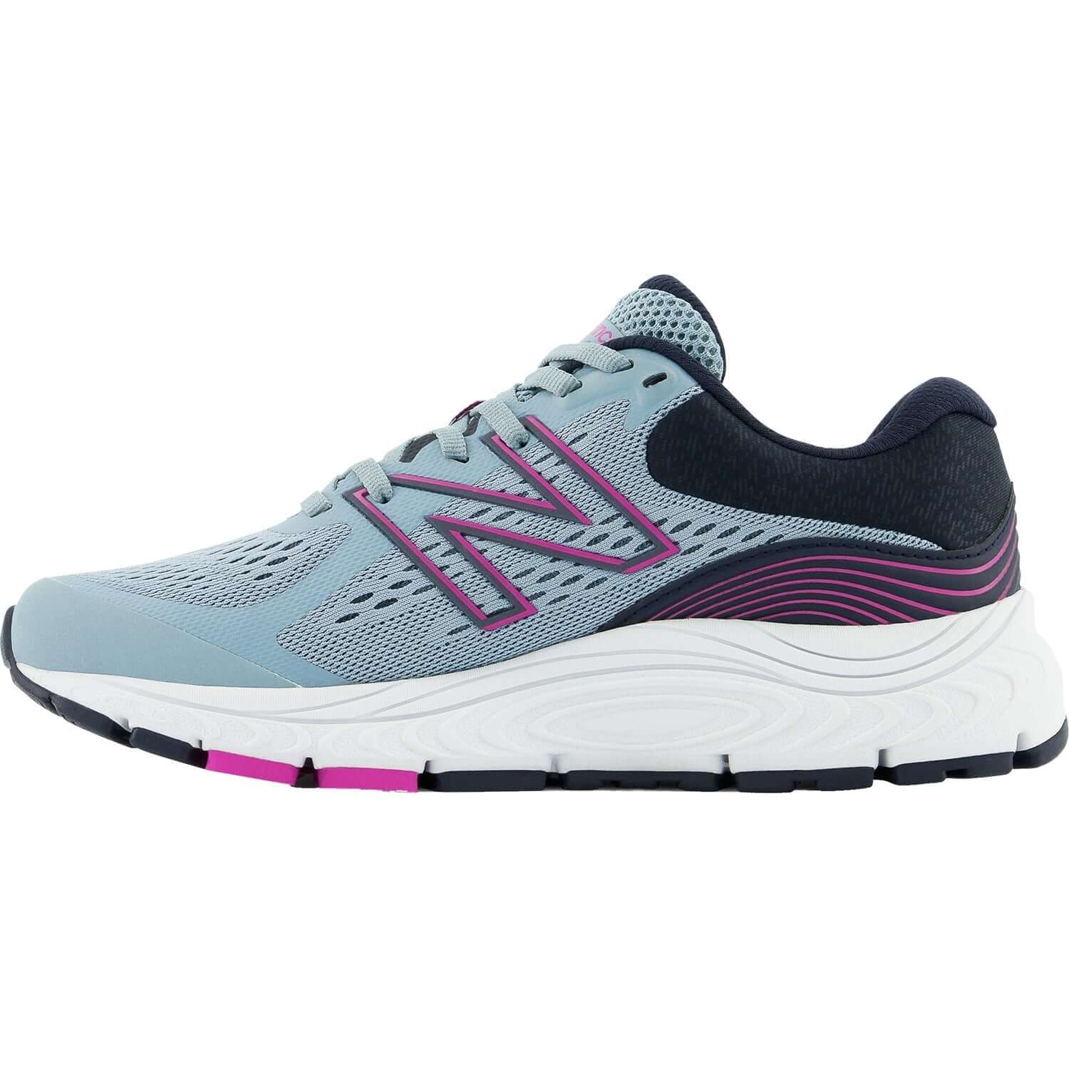 Women's New Balance W840CM5 Cyclone/Eclipse/Magenta Pop Synthetic/Mesh