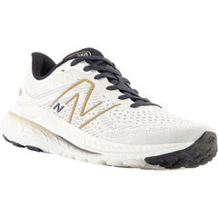 Women's New Balance W860U13 Fresh Foam X Sea Salt/Black Mesh