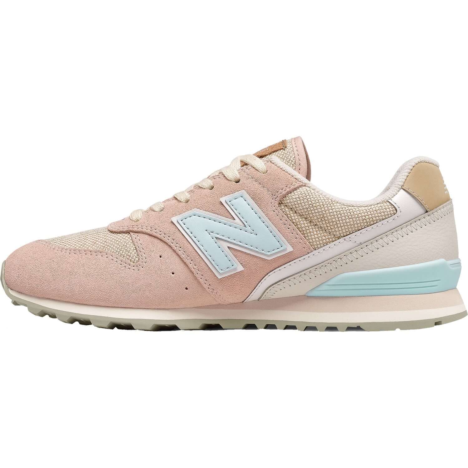 Women's New Balance WL996CPA Rose Water/White Suede/Mesh