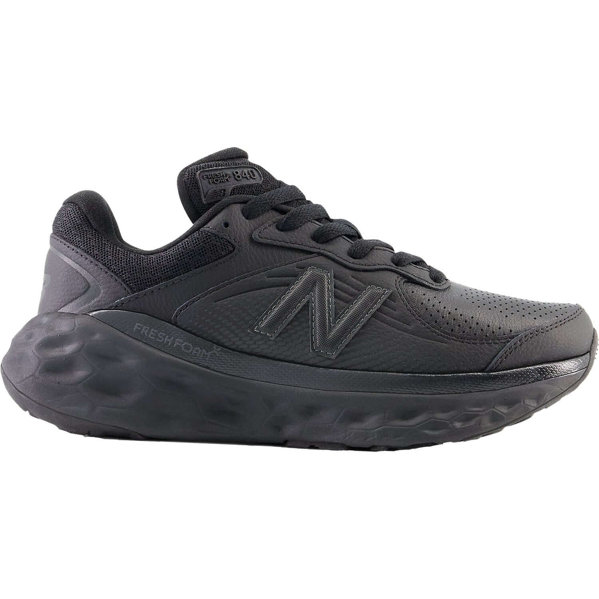 Women's New Balance WW840FB1 Fresh Foam X Black/Blacktop Leather